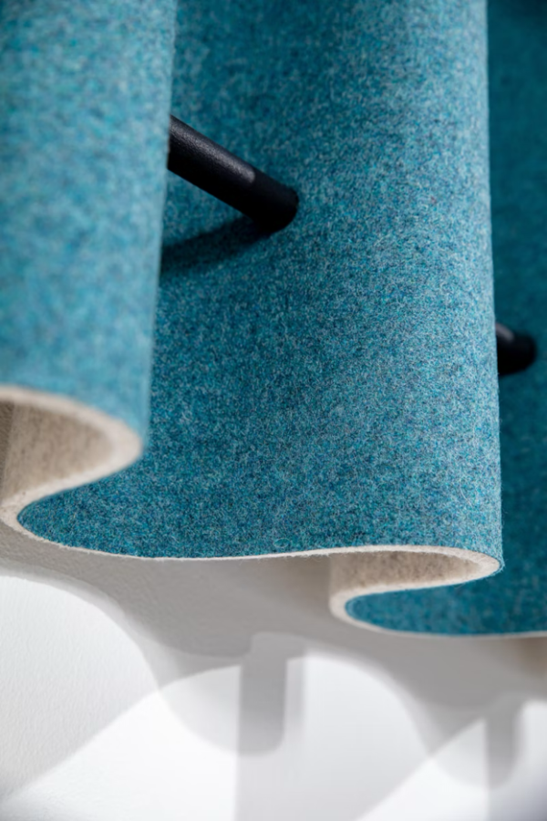 Echo Stitch Felt Ceiling