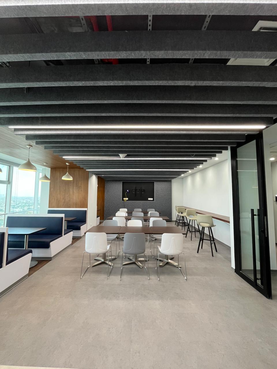 ABBOTT 11TH FLOOR CAFETERIA/LINEAR BAFFLES