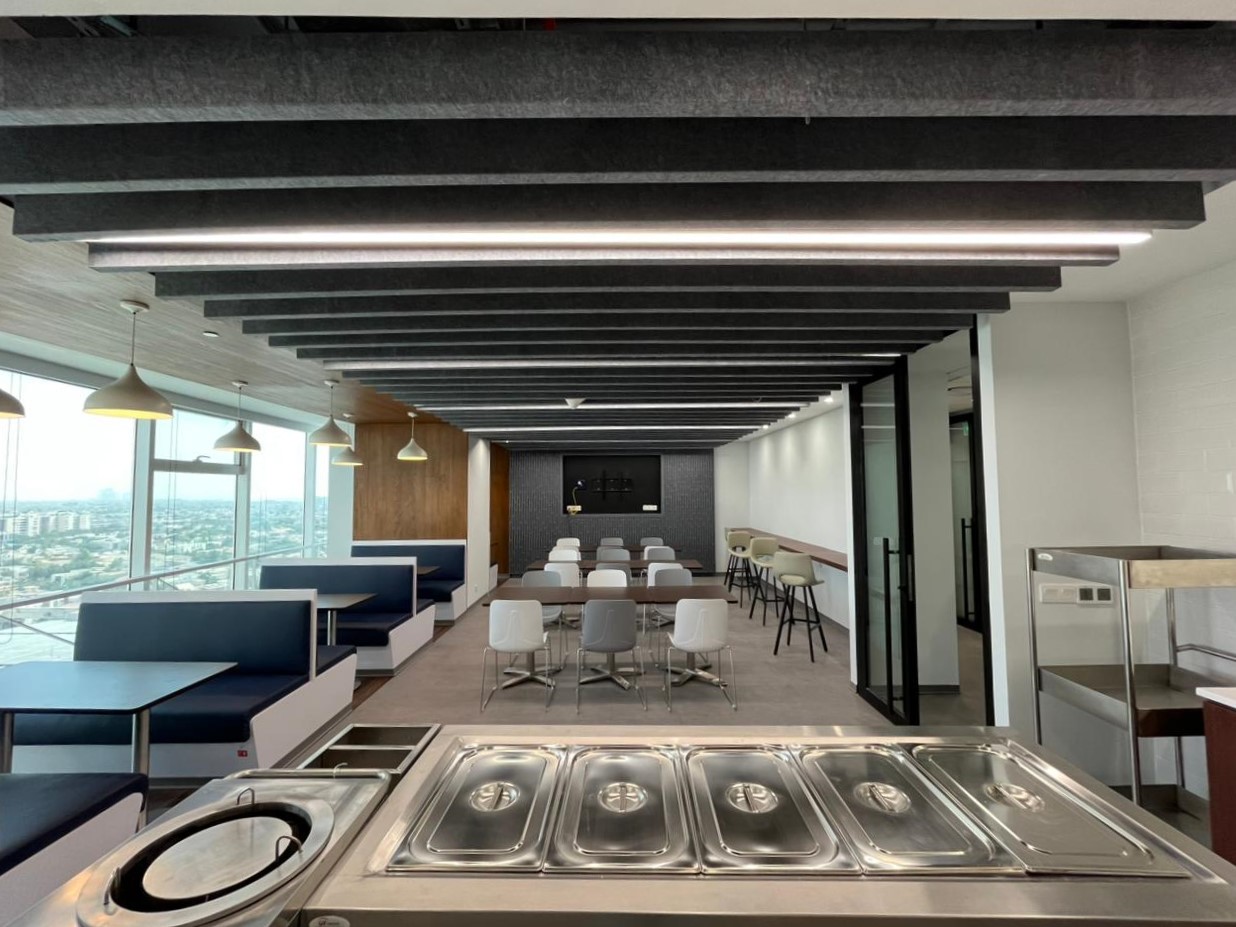 ABBOTT 11TH FLOOR CAFETERIA/LINEAR BAFFLES